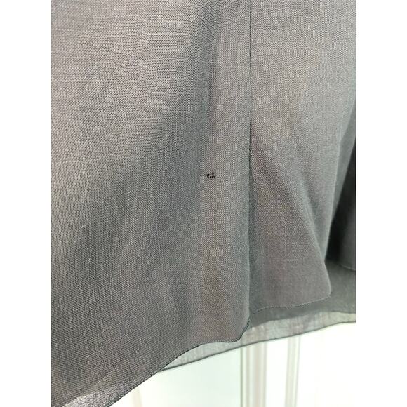 Akris Women's Size 12 Black Lined 100% Lightweight Wool Tank Top Made in Italy - Picture 4 of 9